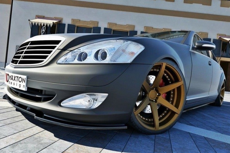 FRONT SPLITTER MERCEDES S-CLASS W221