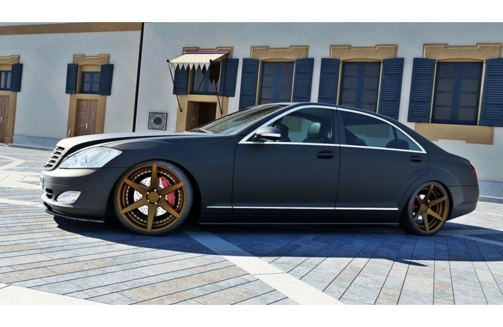 SIDE SKIRTS DIFFUSERS MERCEDES S-CLASS W221 LONG