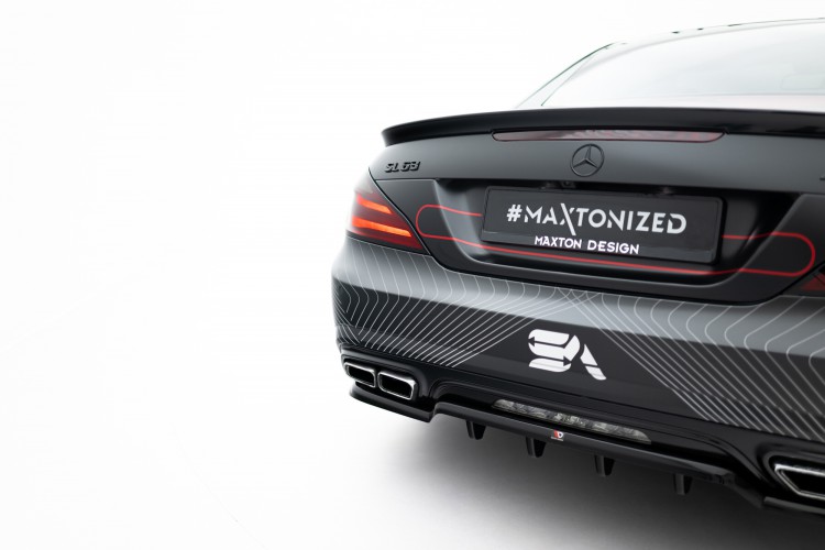 Rear Splitter (με κατακόρυφες ράβδους) Mercedes-Benz SL 63 AMG R231