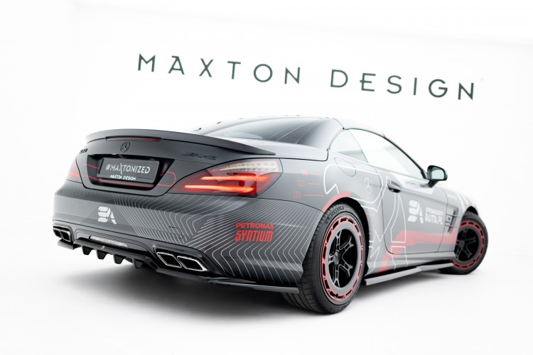 Rear Splitter (με κατακόρυφες ράβδους) Mercedes-Benz SL 63 AMG R231