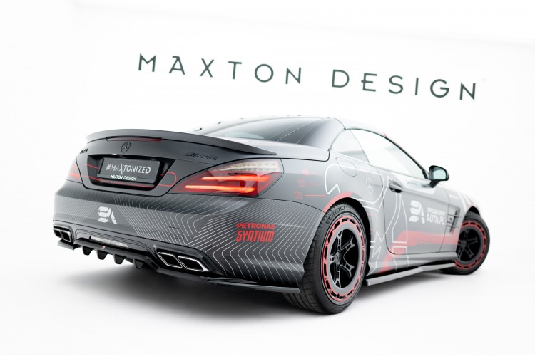 Rear Splitter (με κατακόρυφες ράβδους) Mercedes-Benz SL 63 AMG R231
