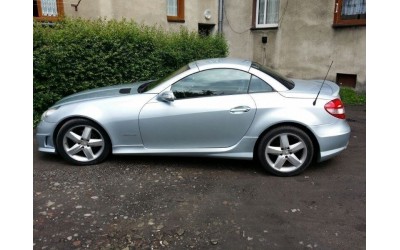 SIDE SKIRTS MERCEDES SLK R171 (SLK R172 AMG LOOK) ABS PLASTIC