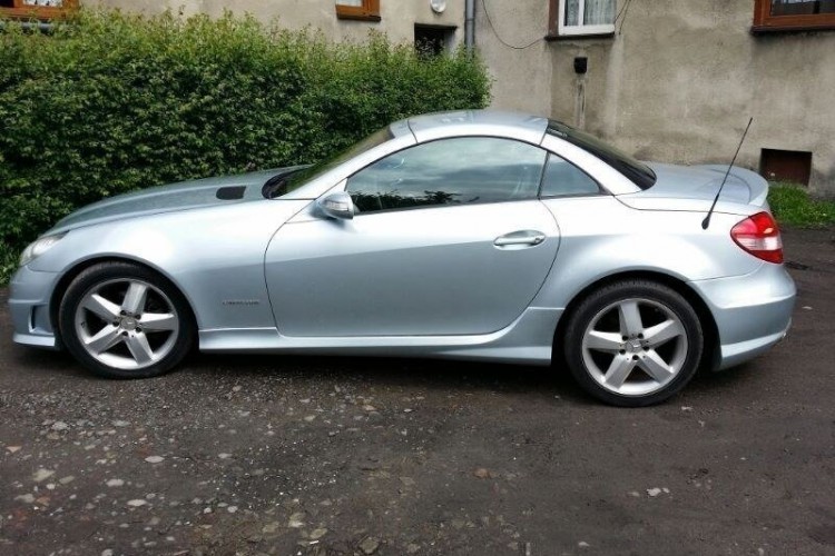 SKIRTS MERCEDES SLK R171 (SLK R172 AMG LOOK) ABS PLASTIC