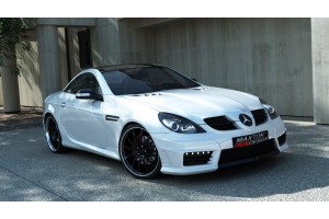 MERCEDES SLK R171 SIDE BUMPER GRIDS LEFT AND RIGHT