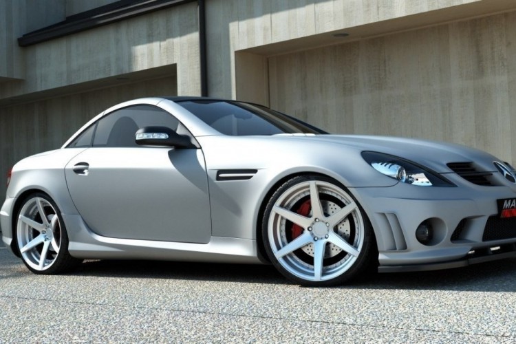 Πρόσθιο Splitter Mercedes SLK R171 (for Me-SLK -r171-AMG204-f1)