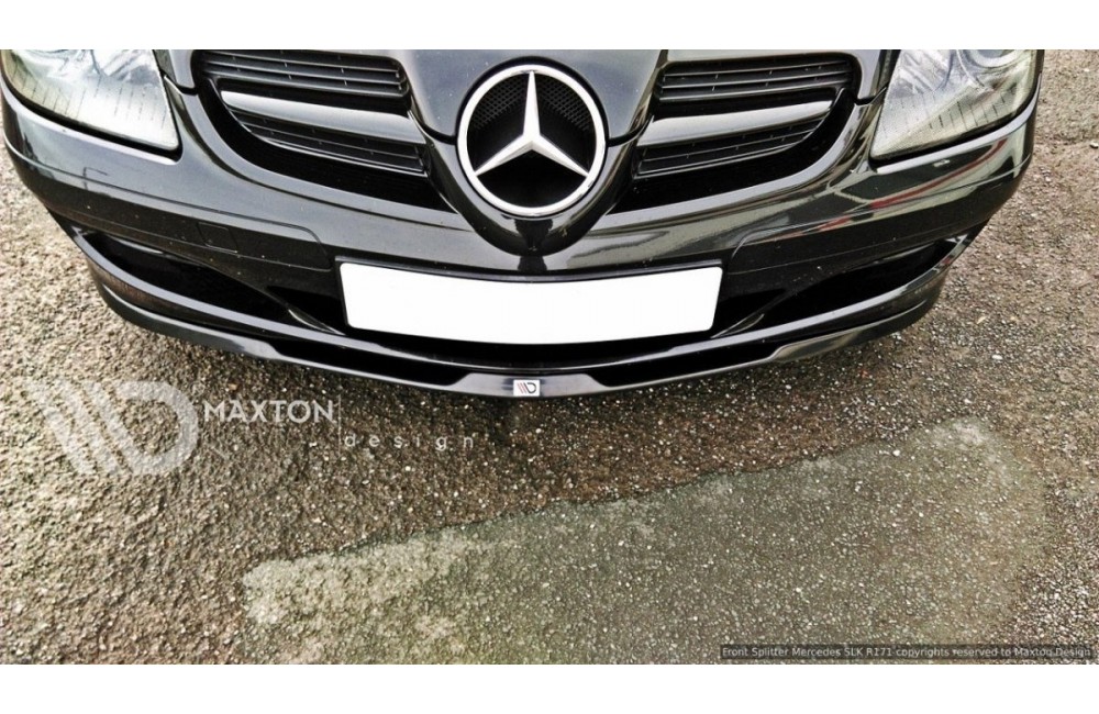 FRONT SPLITTER MERCEDES SLK R171 STANDARD BUMPER