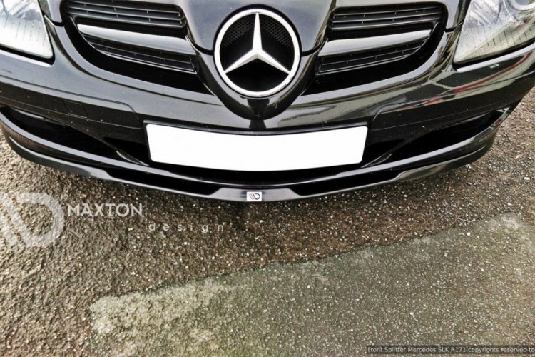 FRONT SPLITTER MERCEDES SLK R171 STANDARD BUMPER