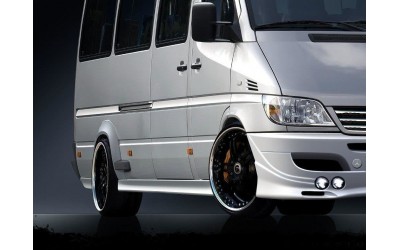 SIDE SKIRTS Mercedes Sprinter I FL / Volkswagen LT 96-06  THIS SIDE SKIRTS FITS TWIN WHEELS VERSION.