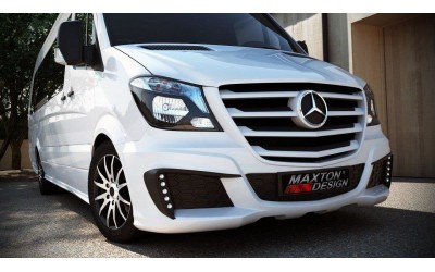 FRONT BUMPER MERCEDES SPRINTER 2013-UP WITHOUT LED