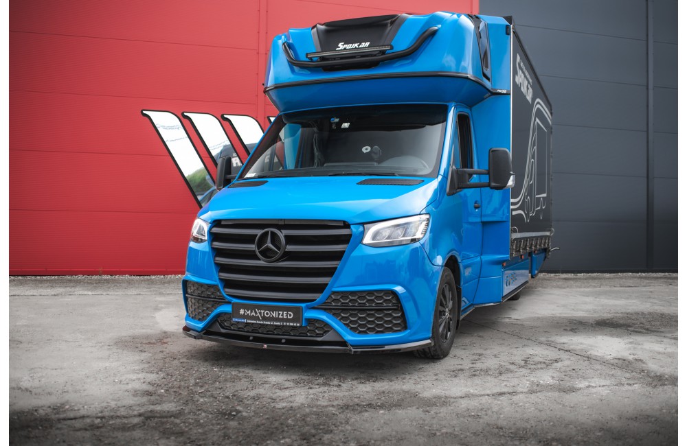Front Bumper + Splitter Mercedes-Benz Sprinter Mk3 Front Bumper + Splitter Mercedes-Benz Sprinter Mk3