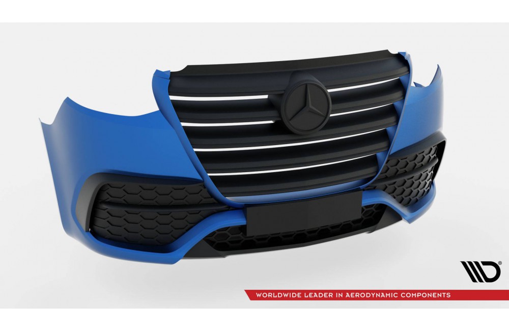 Front Bumper + Splitter Mercedes-Benz Sprinter Mk3 Front Bumper + Splitter Mercedes-Benz Sprinter Mk3