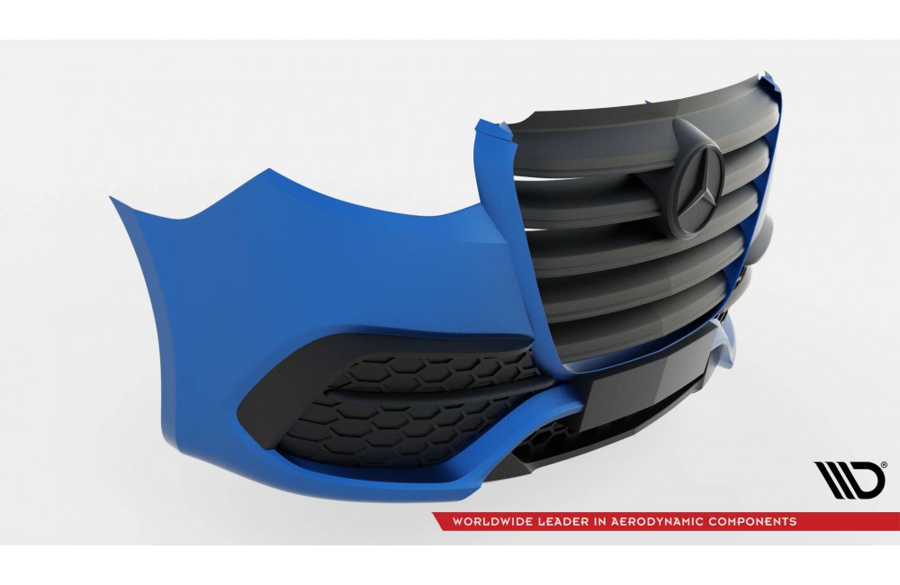 Front Bumper + Splitter Mercedes-Benz Sprinter Mk3 Front Bumper + Splitter Mercedes-Benz Sprinter Mk3
