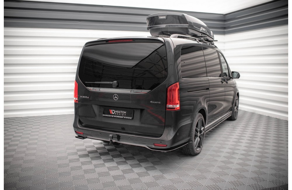 Rear Splitter (with vertical bars) Mercedes-Benz V-Class AMG-Line W447 Facelift