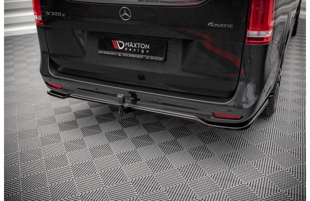 Rear Splitter (with vertical bars) Mercedes-Benz V-Class AMG-Line W447 Facelift