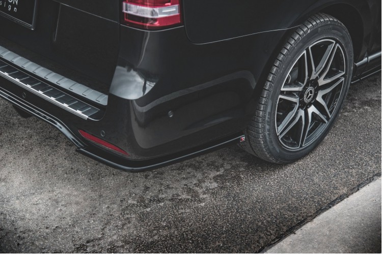 Πίσω Πλευρικοί Splitters V.2 Mercedes-Benz V-Class AMG-Line W447 Facelift
