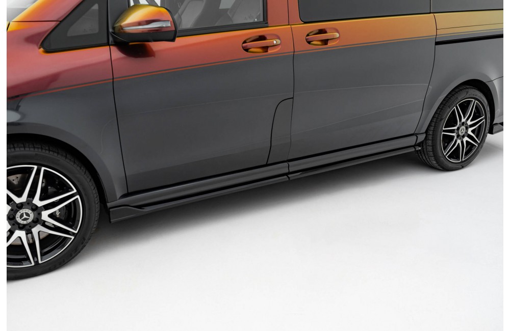 Set of Splitters Mercedes-Benz V-Class Long AMG-Line W447 Facelift