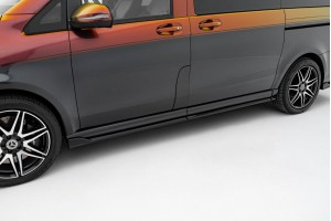 Set of Splitters Mercedes-Benz V-Class Long AMG-Line W447 Facelift