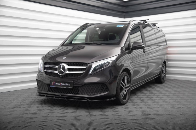 Εμπρός Splitter V.2 Mercedes-Benz V-Class W447 Facelift