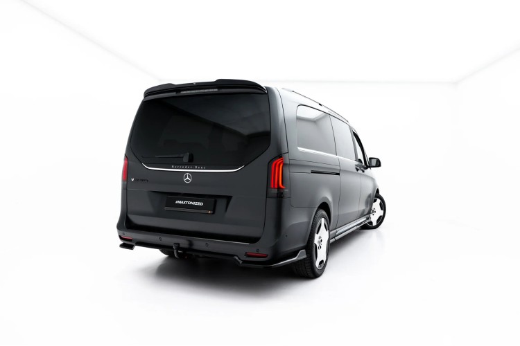 Πίσω Splitter (με κατακόρυφες ράβδους) Mercedes-Benz V AMG-Line W447 Facelift 2