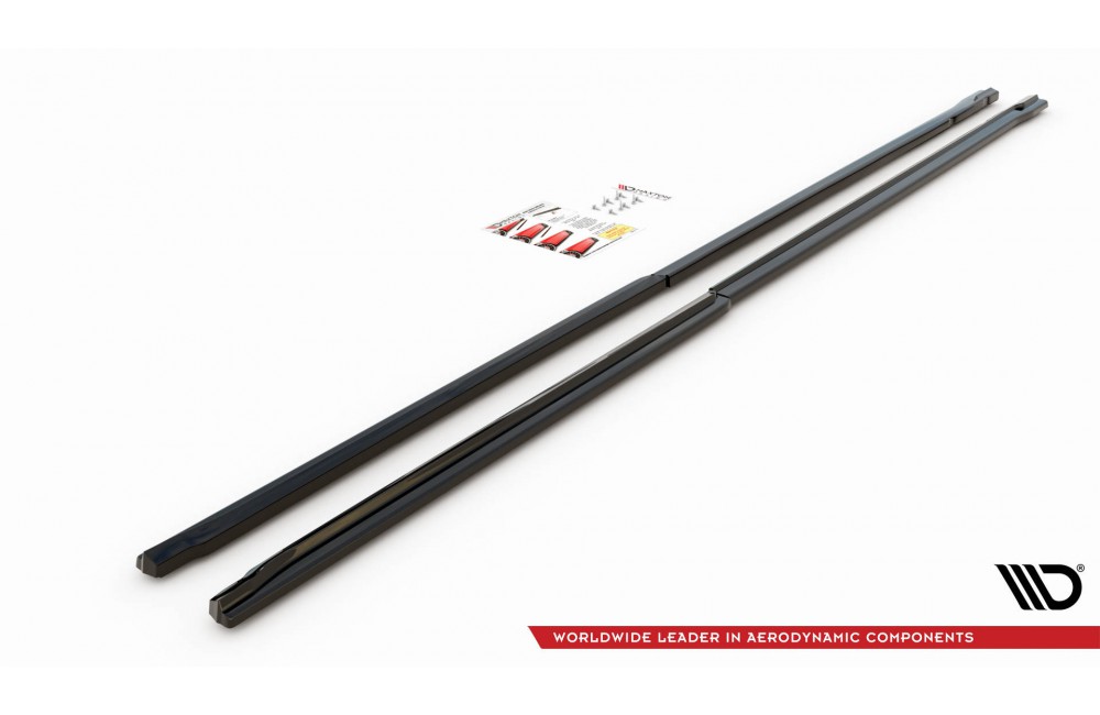 Side Skirts Diffusers Mercedes-Benz Vito Extra Long W447 Facelift / V Extra Long W447 Facelift