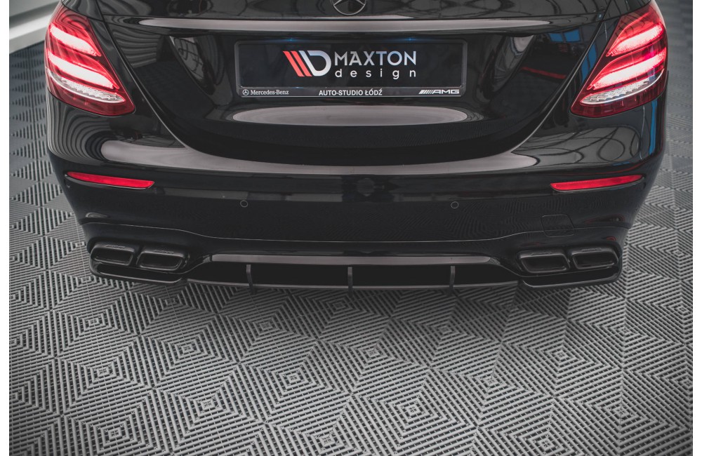 Street Pro Rear Diffuser Mercedes-Benz E63 AMG Estate/Sedan S213/W213 - Black