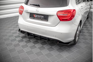 Street Pro Rear Diffuser Mercedes-Benz A W176 - Black