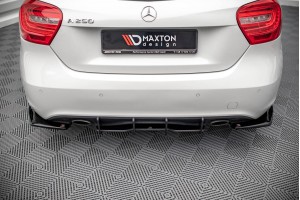Street Pro Rear Diffuser Mercedes-Benz A W176 - Black