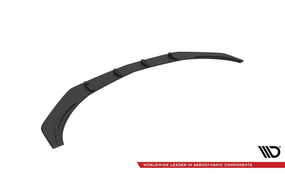 Street Pro Front Splitter Mercedes-Benz A 45 AMG Aero W176 Facelift - Black