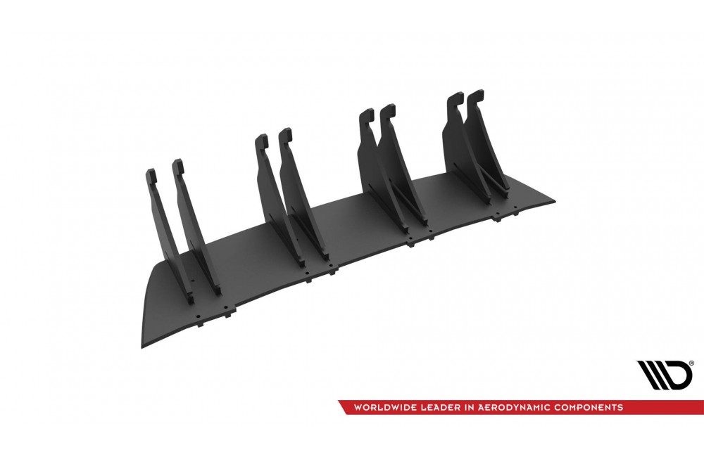 Street Pro Rear Diffuser Mercedes-Benz A 45 AMG W176 Facelift - Black