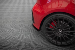 Street Pro Rear Side Splitters Mercedes-Benz A 45 AMG W176 Facelift - Black Street Pro Rear Side Splitters Mercedes-Benz A 45 AMG W176 Facelift - Black
