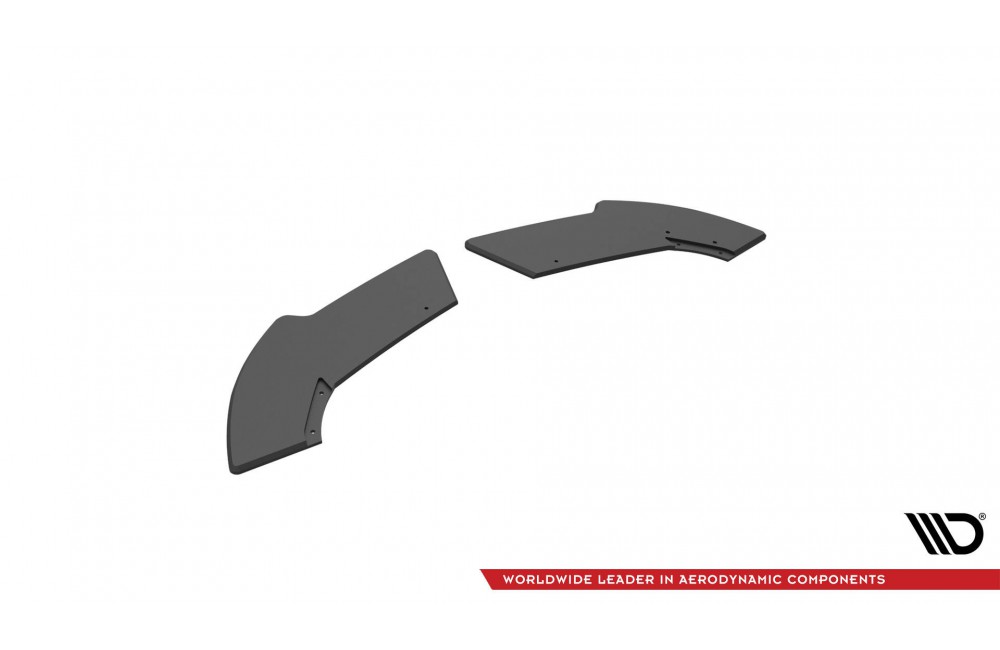 Street Pro Rear Side Splitters Mercedes-Benz A 45 AMG W176 Facelift - Black Street Pro Rear Side Splitters Mercedes-Benz A 45 AMG W176 Facelift - Black