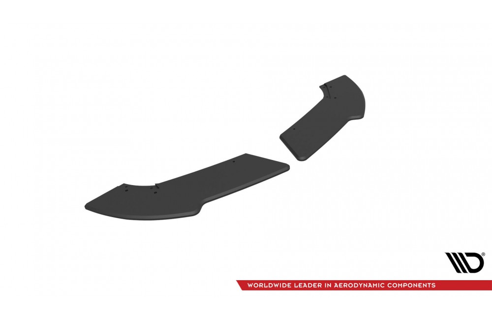 Street Pro Rear Side Splitters Mercedes-Benz A 45 AMG W176 Facelift - Black Street Pro Rear Side Splitters Mercedes-Benz A 45 AMG W176 Facelift - Black