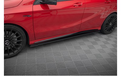 Street Pro Side Skirts Diffusers Mercedes-Benz A 45 AMG W176 Facelift - Black