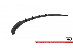 Street Pro Front Splitter Mercedes-Benz A AMG-Line W176 Facelift - Black