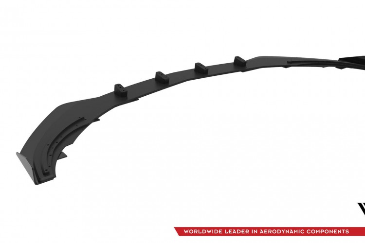Street Pro Μπροστινός Splitter + Flaps Mercedes-Benz A AMG-Line W176 Facelift