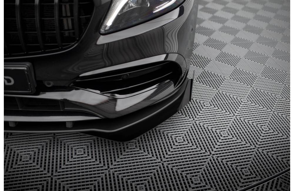 Front Flaps Mercedes-Benz A AMG-Line W176 Facelift Front Flaps Mercedes-Benz A AMG-Line W176 Facelift