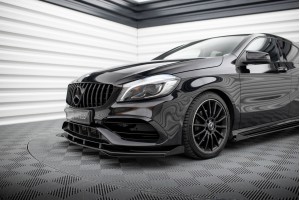 Front Flaps Mercedes-Benz A AMG-Line W176 Facelift Front Flaps Mercedes-Benz A AMG-Line W176 Facelift