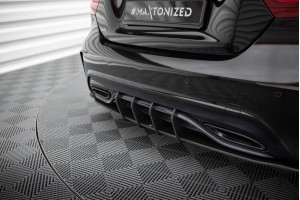 Street Pro Rear Diffuser Mercedes-Benz A AMG-Line W176 Facelift - Black