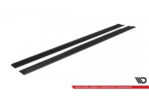 Street Pro Side Skirts Diffusers Mercedes-Benz A AMG-Line W176 Facelift - Black Street Pro Side Skirts Diffusers Mercedes-Benz A AMG-Line W176 Facelift - Black