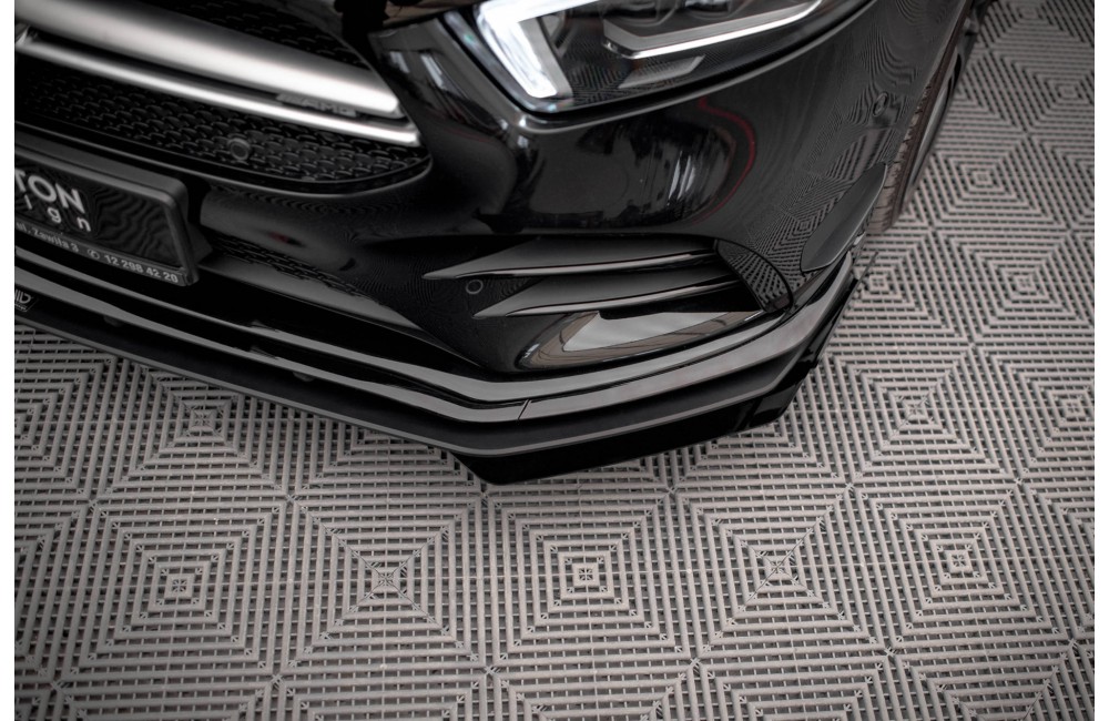 Front Flaps Mercedes A35 AMG / AMG-Line Aero Pack W177 Front Flaps Mercedes A35 AMG / AMG-Line Aero Pack W177