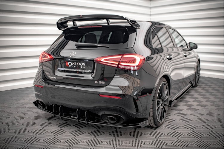 Street Pro Πίσω Valance + Flaps Mercedes A35 AMG Hatchback Aero Pack W177