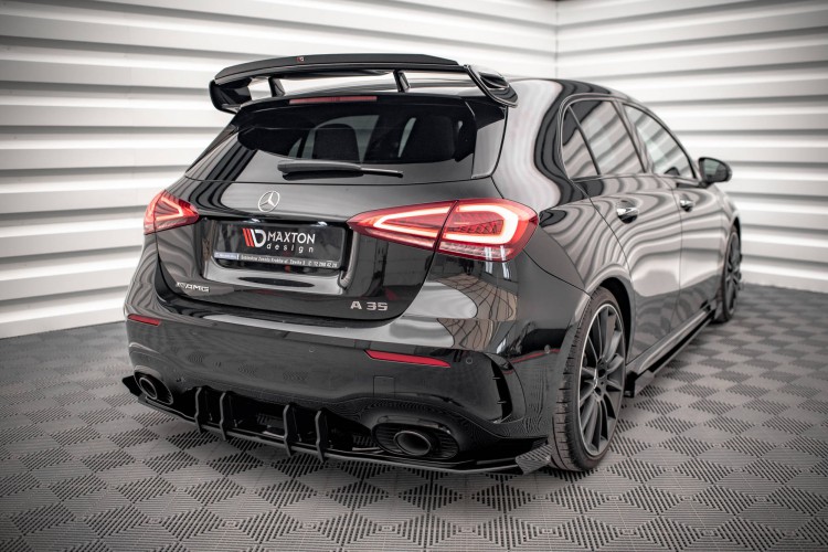 Street Pro Πίσω Valance + Flaps Mercedes A35 AMG Hatchback Aero Pack W177
