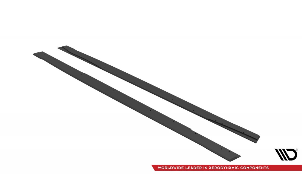 Street Pro Side Skirts Diffusers Mercedes A35 AMG / AMG-Line Aero Pack W177 - Black Street Pro Side Skirts Diffusers Mercedes A35 AMG / AMG-Line Aero Pack W177 - Black