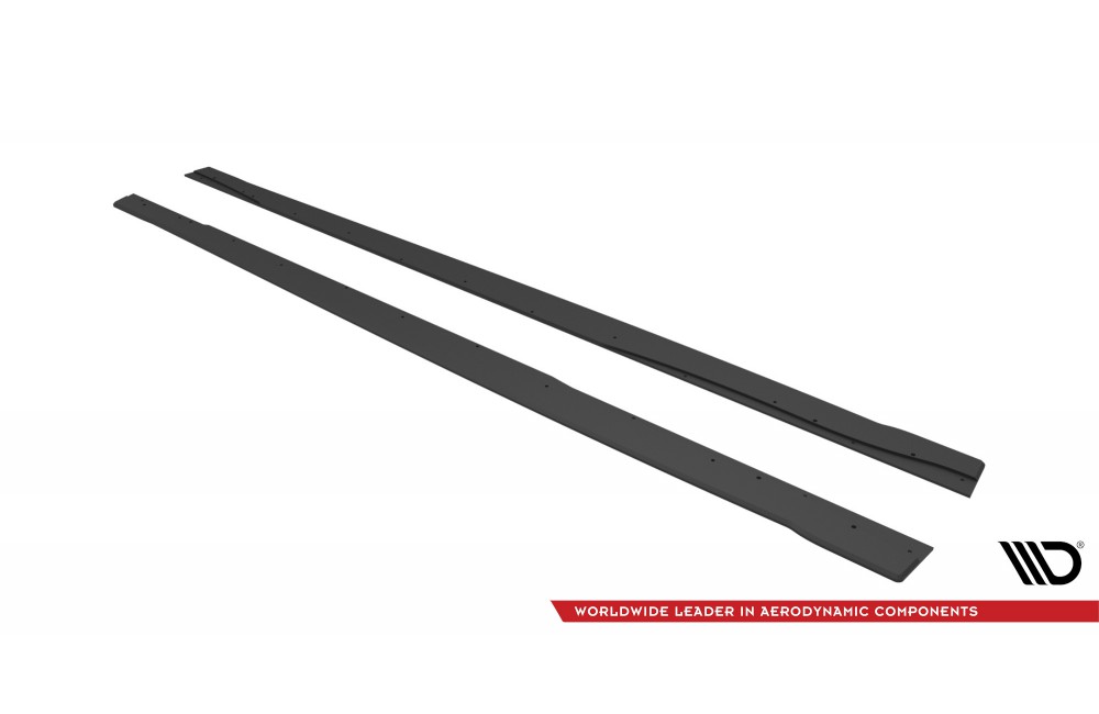 Street Pro Side Skirts Diffusers Mercedes A35 AMG / AMG-Line Aero Pack W177 - Black Street Pro Side Skirts Diffusers Mercedes A35 AMG / AMG-Line Aero Pack W177 - Black