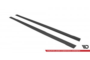 Street Pro Side Skirts Diffusers Mercedes A35 AMG / AMG-Line Aero Pack W177 - Black Street Pro Side Skirts Diffusers Mercedes A35 AMG / AMG-Line Aero Pack W177 - Black