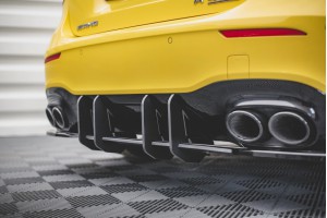 Street Pro Rear Diffuser Mercedes-AMG A45 S Aero Pack W177 - Black