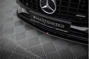 Street Pro Front Splitter Mercedes-AMG A35 W177 Facelift - Black