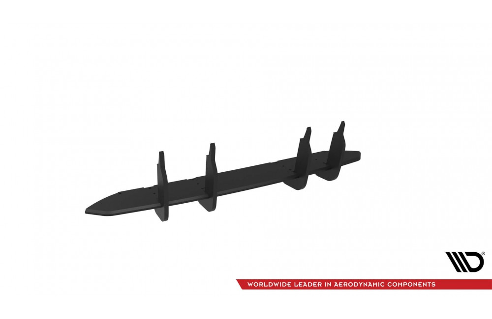 Street Pro Rear Diffuser Mercedes-AMG A35 Hatchback W177 - Black