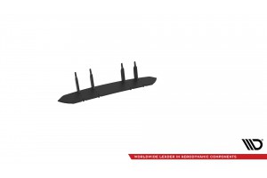 Street Pro Rear Diffuser Mercedes-AMG A35 Hatchback W177 - Black