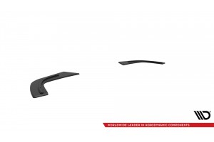 Street Pro Rear Side Splitters Mercedes-AMG A35 Hatchback W177 - Black